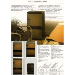 poêle à bois charbon