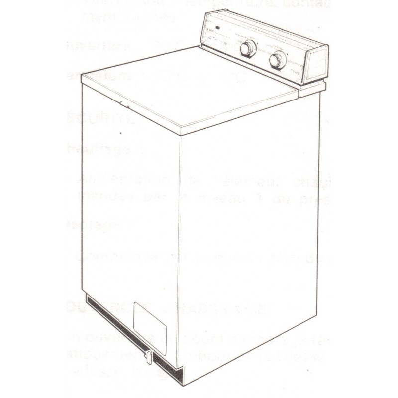 lave linge T 566 Thomson