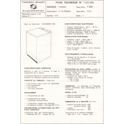 fiche technique t 560