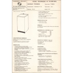fiche technique t 4310