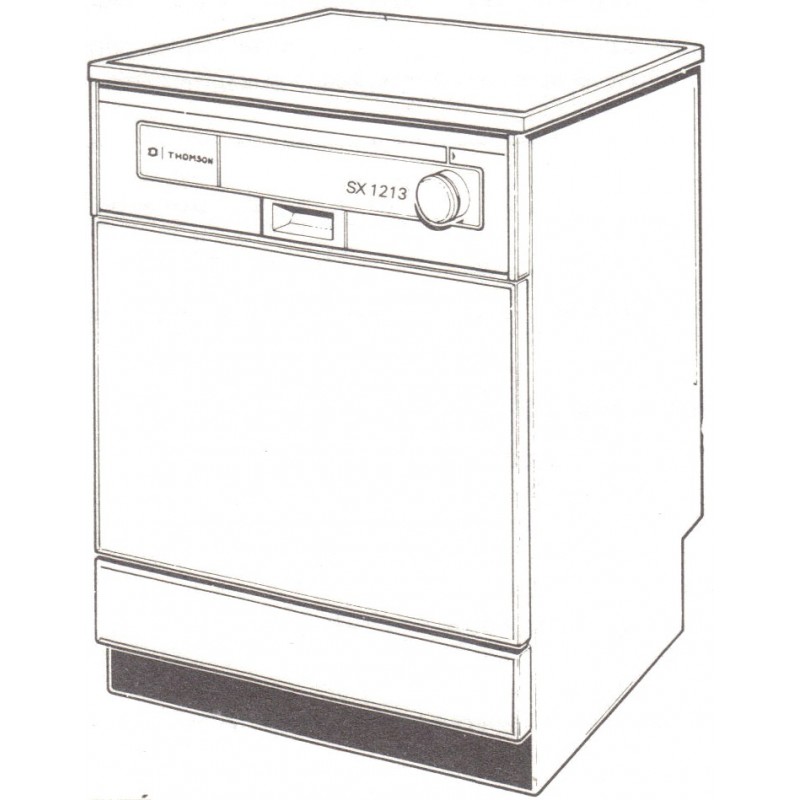 lave vaisselle sx 1213 Thomson