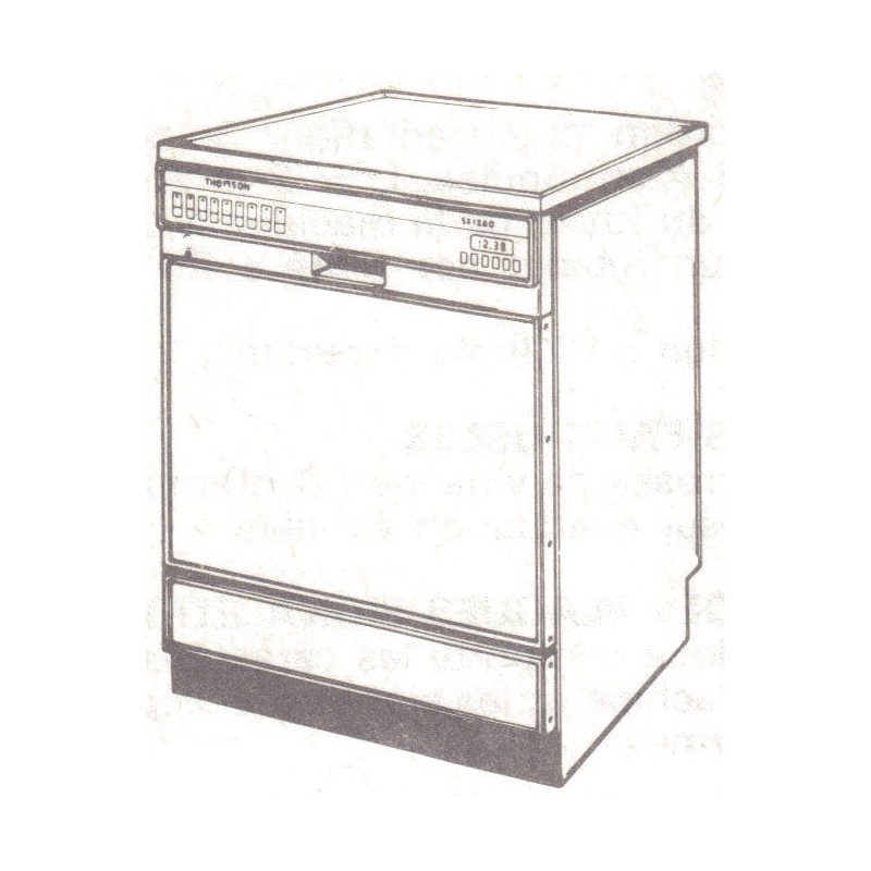 lave vaisselle sx 1260 Thomson