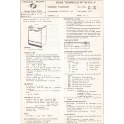 fiche technique sx 1260