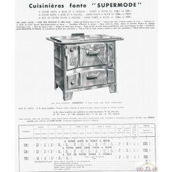 cuisinière supermode