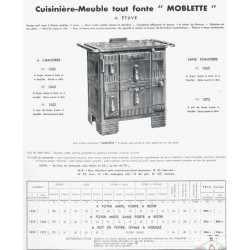Cuisinières Moblette