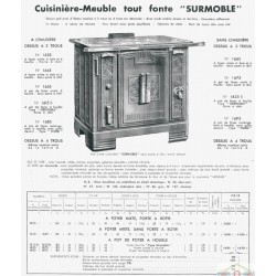 Cuisinières Surmoble