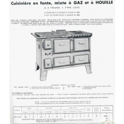 cuisinière n° 435 et 455