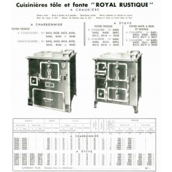 Cuisinières Royal Rustique