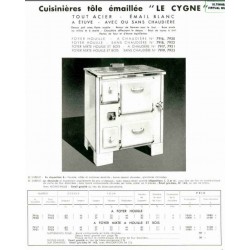 Cuisinières Le Cygne