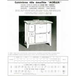 Cuisinières Aciélux