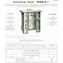 Cuisinières Mobla I