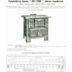 Cuisinières de l'Est 1938