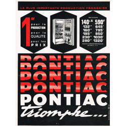 pub réfrigérateur Pontiac 1963