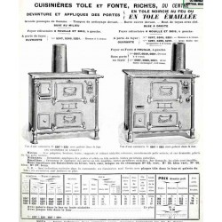 Cuisinières Riche Du Centre 1924