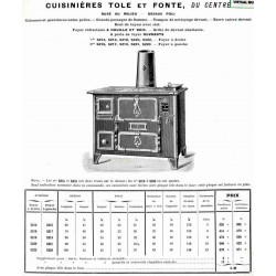 cuisinière du centre 1924