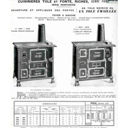 Cuisinières Riche genre paris page 10 1924