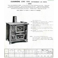 Cuisinière genre Paris n° 2004