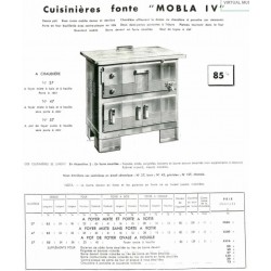 Cuisinières Mobla IV