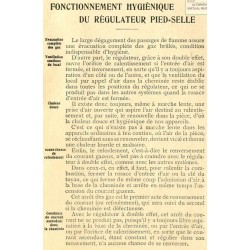 régulateur PIED-SELLE