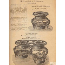 Réchauds à Pétrole page 278  1893