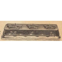 Fourneau à gaz N°11 Pied Selle