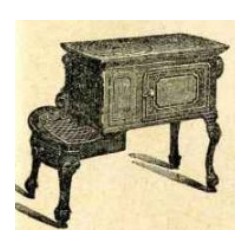 Poêles en fonte à Bavette n°16