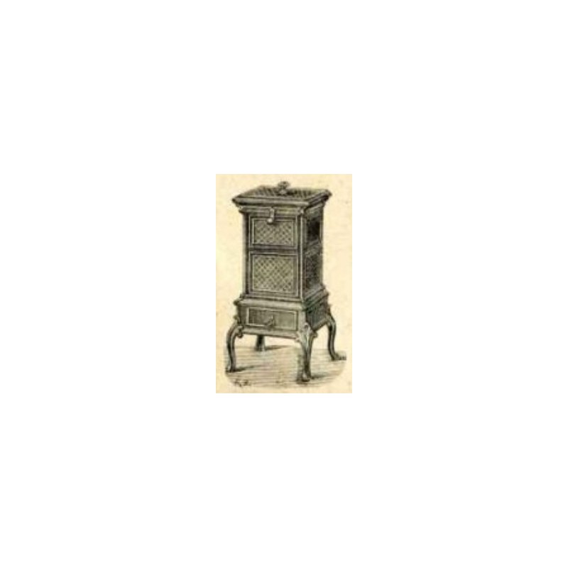 Poêles à socle Carrés N° 11