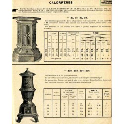 calorifères page 67  1914
