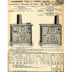 Cuisinières Riches Du Centre 1914