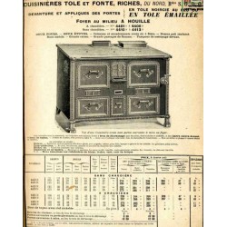 Cuisinières Riches du Nord 1914
