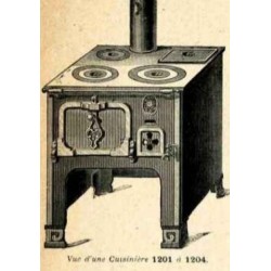 Cuisinières tôle et fonte Paris n°1201