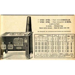 Cuisinières tôle et fonte Paris 1914