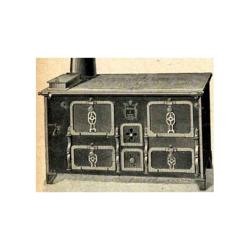 Cuisinières tôle et fonte Paris N°5600