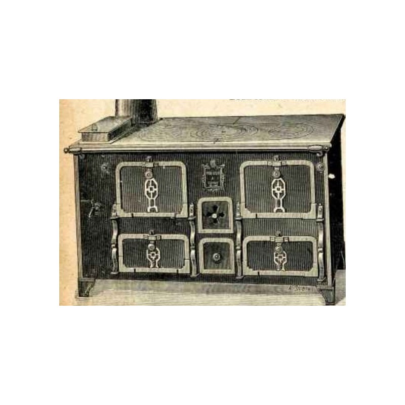 Cuisinières tôle et fonte Paris N°722