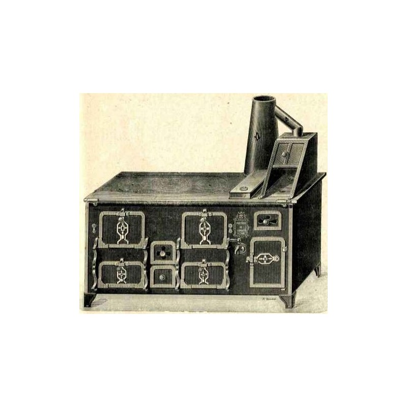 Cuisinières tôle et fonte Paris N°938