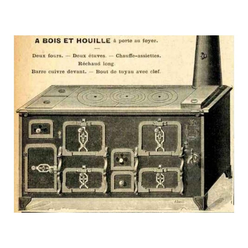 Cuisinières tôle et fonte Paris N° 826