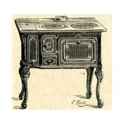 Cuisinières Fonte à 2 trous N°901