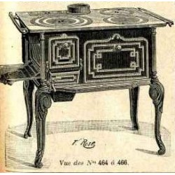 Cuisinières Fonte à 3 trous N°457