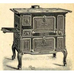 Cuisinières fonte 4 trous n° 507