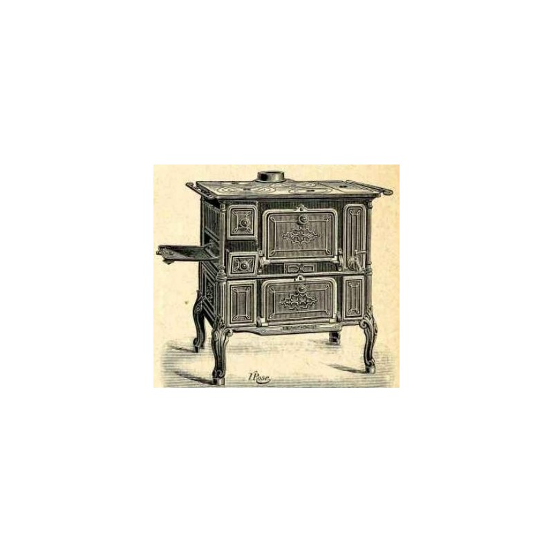 Cuisinières fonte 4 trous n° 507