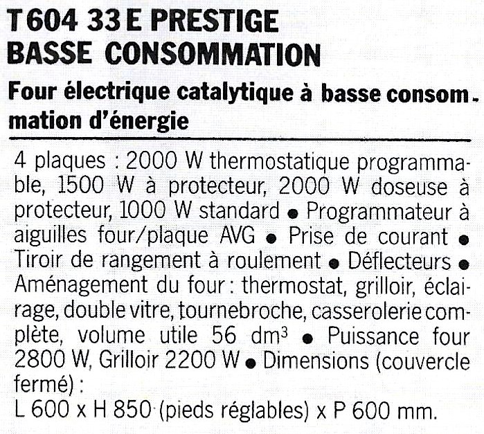 des T 604 33 E