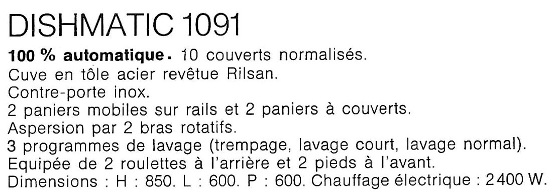 des dish 1091