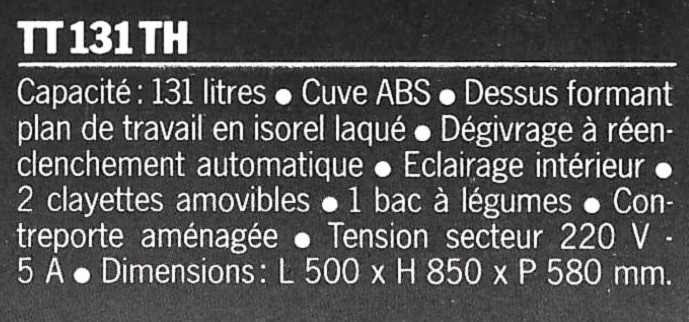 des tt 131 th