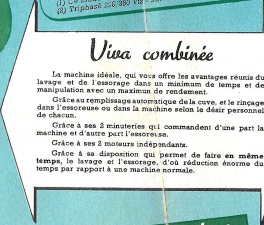 des Viva combinée